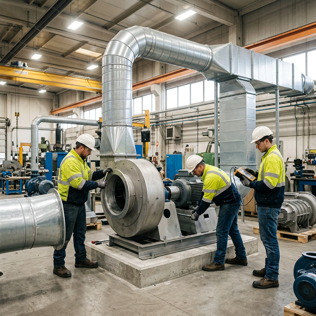 04.  Blower Installation